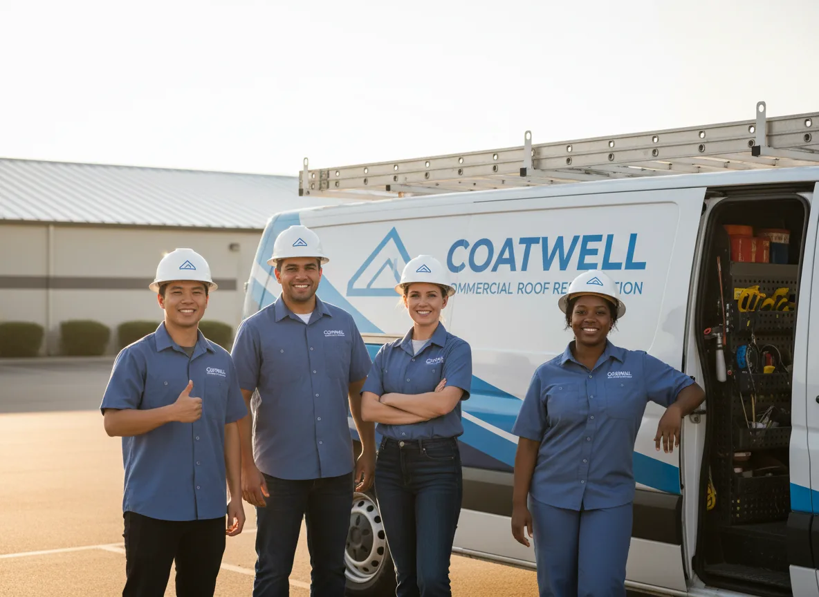 Commercial roof coating company in Norwood, NY
